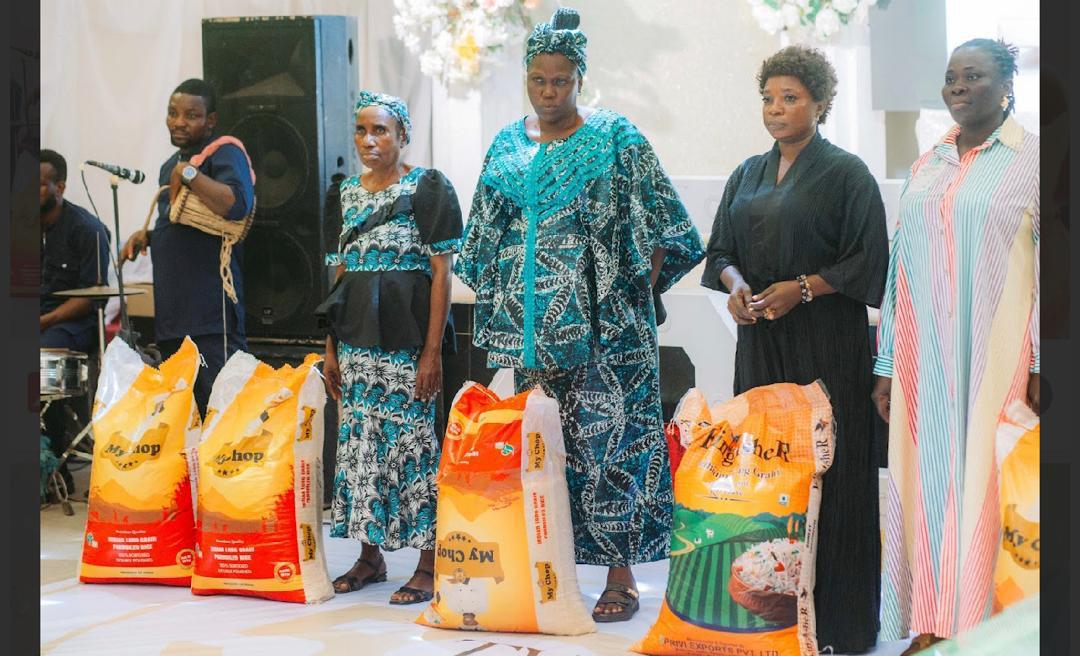 ECF food and essentials distribution to widows