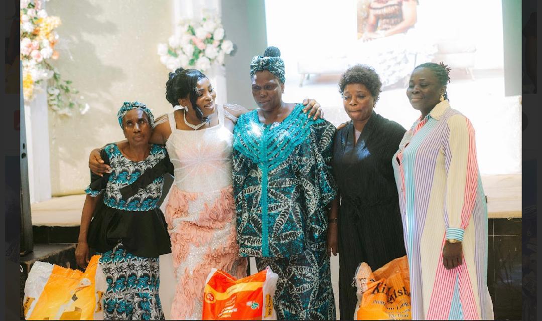 ECF Widows Empowerment Day — group photo with Founder Toyin Dairo